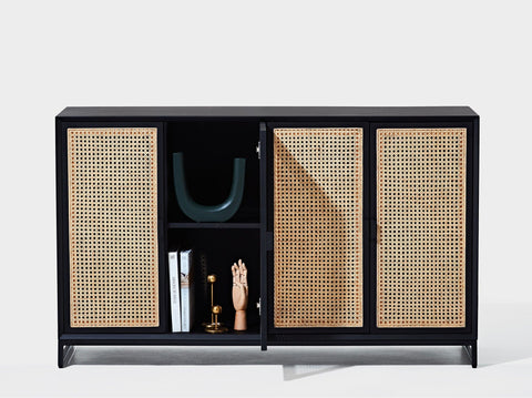 reddie-raw storage cupboard NCW Rattan Buffet Storage Unit