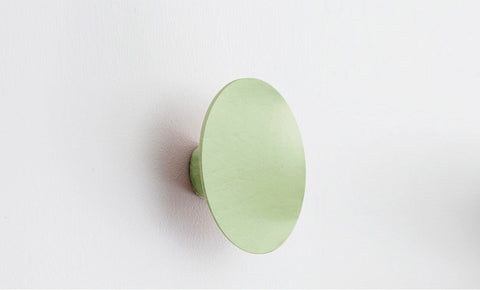 reddie-raw wall hooks 10dia x 4H *cm / Lacquer~Mint Coin Wall Hook